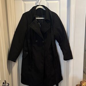 Elegant Black Women's Coat